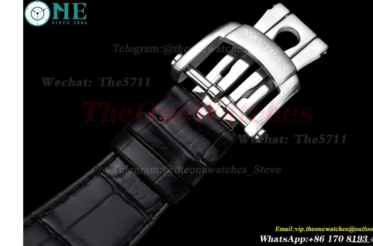 Nautilus Black SS A240 LE 40mm GRF Stk 5712 0417